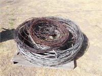 Large Lot of Old Barbed Wire, Some XIT