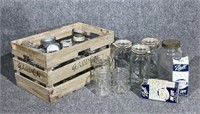 20+pc Glass Jars & Canisters