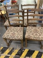 Old Charm Chairs with  Medallions