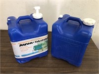 LOT OF 2 WATER CONTAINERS