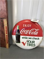 Coca-Cola sign -approx 12"across