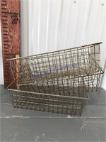 3 wire baskets 20.5"Lx14"W