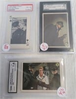 (3) Graded 1966 Green Hornet Cards Featuring