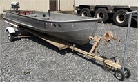 Fishing Boat with Evinrude Motor & Trailer