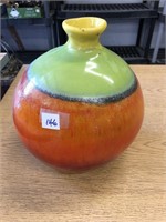 Beautiful glazed pottery vase Made in Thailand