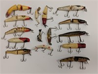 Lot of 15 Vintage Fishing Lures