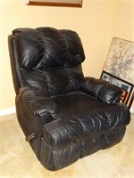 Black Leather Recliner