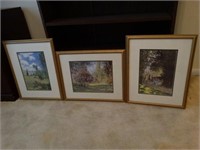 3 Monet Framed Prints