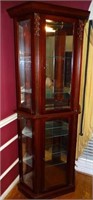 Lighted Curio Cabinet