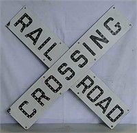 Railroad Crossing SSP glass eye sign