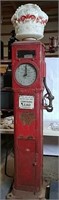 310 Bowser clock face gas pump
