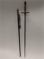 Antique Sword with Chain