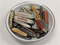 Collection of Vintage Pocket Knives