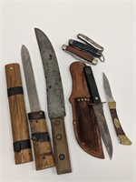 Collection of 7 Vintage Knives