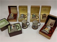 Collection of 8 Royal Doulton Beswick Mugs