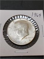 1964 Kennedy Half Dollar 90% Silver