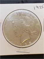 1925 Peace Dollar 90% Silver