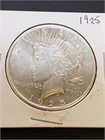 1925 Peace Dollar 90% Silver