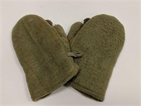 Military Mittens with Dog Hair Lining