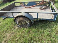 5' x 8' tilt utility trailer NO TITLE