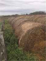 4 Round Hay Bales from 2018,