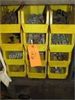 (12) Bins Misc. Bolts; Washers; Nails