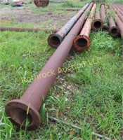 (5) Joints 8" Flanged Pipe - 143.35 ft.