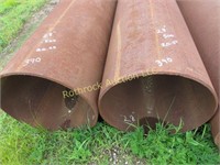 (2) 28" Pipe 20ft. & .500 Wall