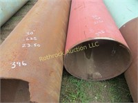 (2) 30" Pipe - 23ft. & .625 Wall;  21.2ft. & .500