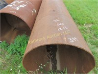 (2) 36" Pipe - 21.40ft. & .625 Wall;  18.05ft. &