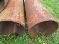 (2) 30" Pipe - 22.55ft. & .875 Wall;  19.60ft. &