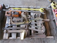 (6)   End Wrenches;  (1)  Hydraulic Pipe Cutter;