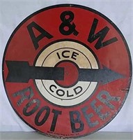 SST A & W Root Beer sign