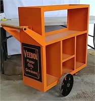 Veedol oil and grease cart
