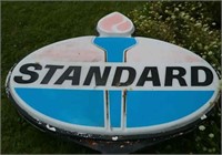 Standard sign on pole
