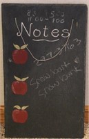 slate note board
