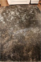Luxury, Made in Israel Shag Area Rug, Two Tone