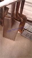 Set of 4 Knotched Roof Ripper shovels