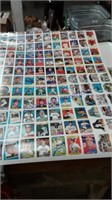 1989 The Topps Company Inc uncut  baseball cards,