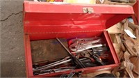 15" tool box w/ tools