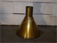 Large Brass Grain Funnel