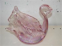 Heritage Glass Swan 8"