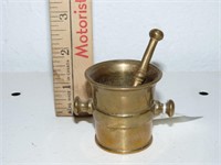 1 3/4" Brass Mortar & Pestle