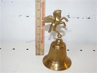 Brass Bell W/ Pegasus Top