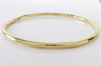 Ippolita 18K Yellow Gold Bangle Bracelet