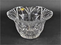 Bohemia Lead Crystal LARGE Bowl with Labels