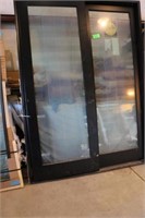 UNKNOWN BLACK SLIDING DOOR 72X95.5