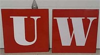 SSP U and W signs