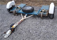 Car-tow dolly w/ spare tire and tow straps
