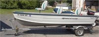 Spectrum Avenger 14 aluminum bass boat with